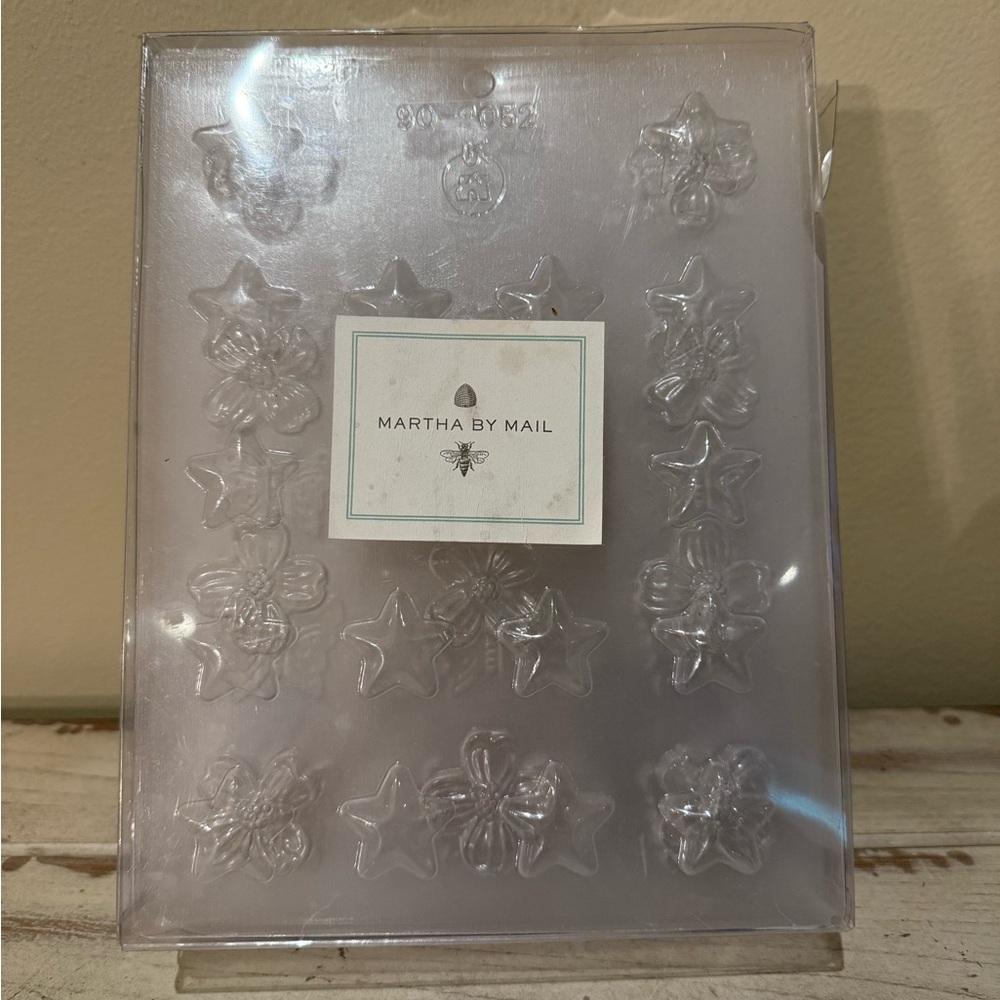 Martha By Mail KBM001 Sugar & Butter Molds Set of 9